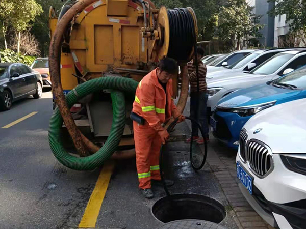 港口排污管道清淤